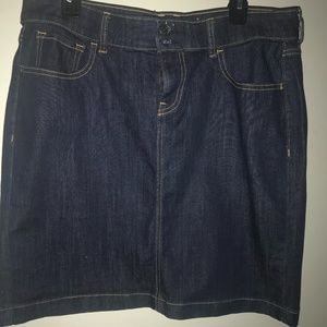 Denim skirt